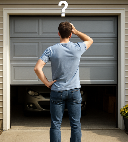 Garage door panel replacement and repair in Dearborn Heights MI
