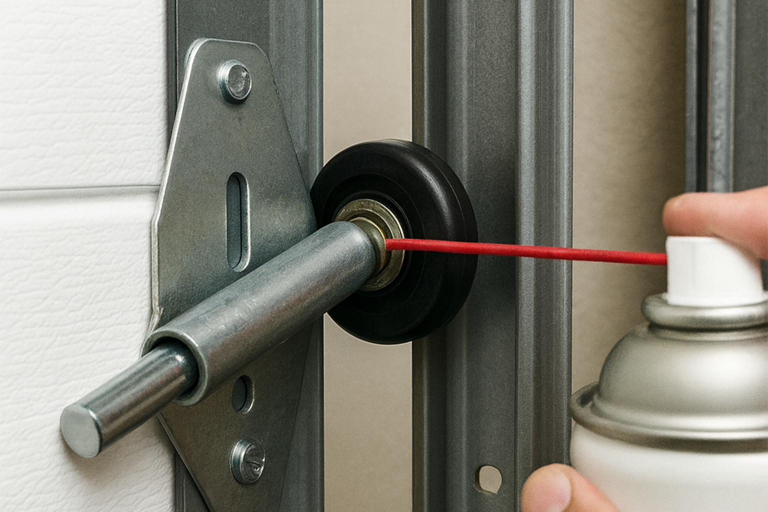 garage-door-roller-lubrication