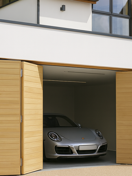Side-hinged garage doors installed in Dearborn Heights MI