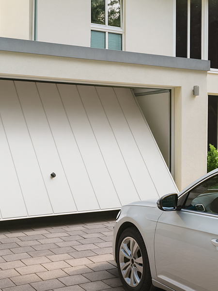 Tilt-up garage door style installed by Garage Door of Dearborn Heights MI